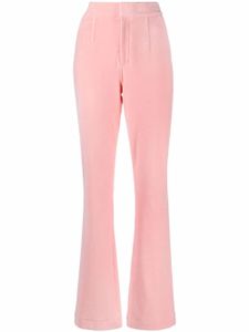 Alexander Wang pantalon Stacked évasé - Rose