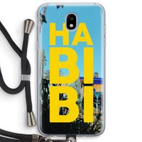 Habibi Majorelle : Samsung Galaxy J5 (2017) Transparant Hoesje met koord
