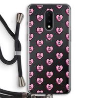 GIRL POWER: OnePlus 7 Transparant Hoesje met koord GIRL POWER: OnePlus 7 Transparant Hoesje met koord