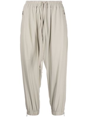 Rick Owens pantalon de jogging à coupe courte - Vert