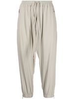 Rick Owens pantalon de jogging à coupe courte - Vert