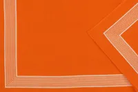 Boeren zakdoek Oranje uni 58 x 58 cm