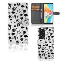 Telefoonhoesje met Naam OPPO Reno8 T 5G Silver Punk
