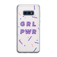 GRL PWR: Samsung Galaxy S10e Transparant Hoesje