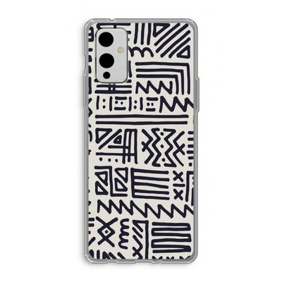 Marrakech print: OnePlus 9 Transparant Hoesje
