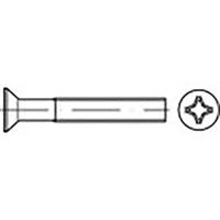 TOOLCRAFT TO-6863076 Verzonken schroeven M2 16 mm Kruiskop Phillips DIN 965 Staal Verzinkt 2000 stuk(s) - thumbnail