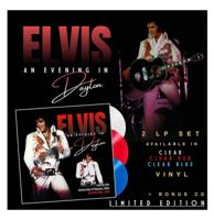 Elvis Presley - An Evening In Dayton (Blauw Vinyl) 2LP+CD