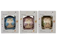 Kerstbal glas d10cm a3
