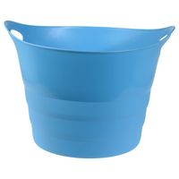 Flexibele emmer - blauw - 43 liter - kunststof - 45 x 38 cm - Wasmanden - thumbnail