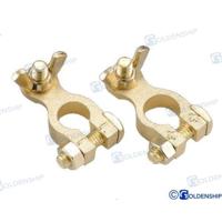 Terminal de batería y accesorios GS11246 - TERMINALES BATERIA - BRONCE (Par