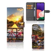 Samsung Galaxy A22 5G | Flip Cover | Amsterdamse Grachten
