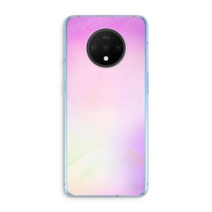 Flow mist pastel: OnePlus 7T Transparant Hoesje