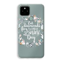 Diamonds: Google Pixel 5 Transparant Hoesje