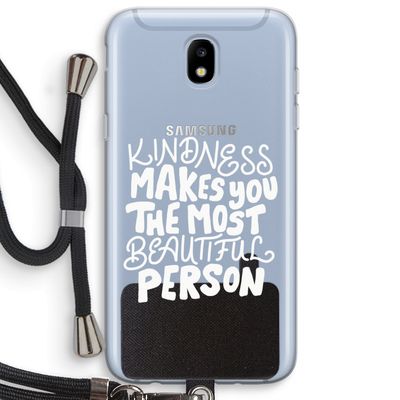 The prettiest: Samsung Galaxy J5 (2017) Transparant Hoesje met koord