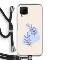 Leaf me if you can: Huawei P40 Lite Transparant Hoesje met koord