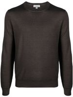 Canali pull fin en laine - Marron