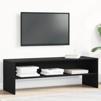 TV-meubel 120x40x40 cm spaanplaat zwart eikenkleurig