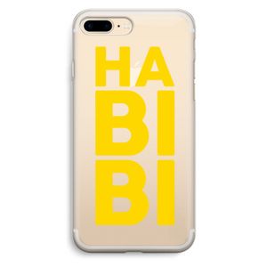 Habibi Majorelle : iPhone 7 Plus Transparant Hoesje