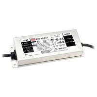 Mean Well ELG-75-42AB-3Y LED-driver Constante spanning 76.2 W 900 mA - 1.8 A 37.8 - 46.2 V/DC 3-in-1 dimmer, Montage op ontvlambare oppervlakken, Geschikt voor