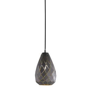 Trio Moderne hanglamp Onyx pendel antraciet 301300142