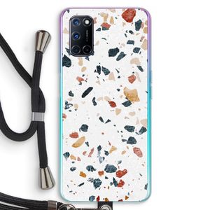 Terrazzo N°4: Oppo A52 Transparant Hoesje met koord