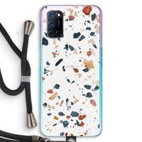 Terrazzo N°4: Oppo A52 Transparant Hoesje met koord