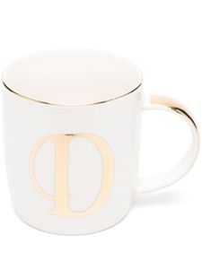 Bitossi Home tasse Letter-D en porcelaine - Blanc