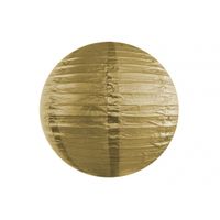 Gouden lampionnen rond 35 cm   - - thumbnail