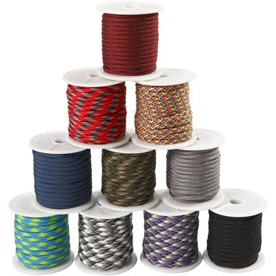Creativ Company Macramé koord, b: 5 mm, diverse kleuren, 10x10 m/ 1 doos