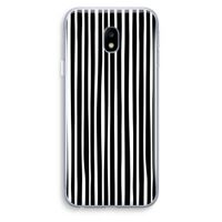Stripes: Samsung Galaxy J3 (2017) Transparant Hoesje