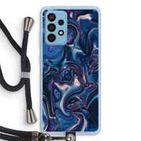 Mirrored Mirage: Samsung Galaxy A52 Transparant Hoesje met koord