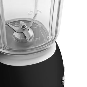 Smeg BLF03BLEU blender 1,5 l Blender voor op aanrecht 800 W Zwart