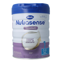 Nutrasense SensiSoft 1 (0-6 mnd) 800 Gram