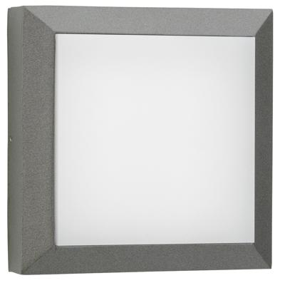 Albert Vierkante wandlamp buitenParel 19cm - 626560