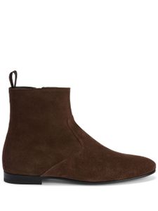 Giuseppe Zanotti bottines chelsea en daim - Marron