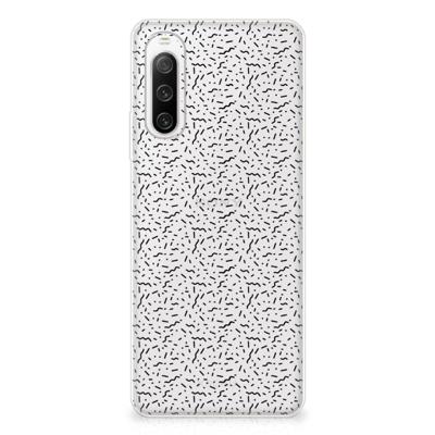 Sony Xperia 10 IV | TPU bumper | Stripes Dots