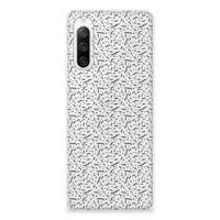 Sony Xperia 10 IV | TPU bumper | Stripes Dots