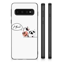 Samsung Galaxy S10 | Bumper Hoesje | Cow