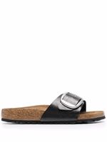 Birkenstock sandales Madrid en cuir - Noir