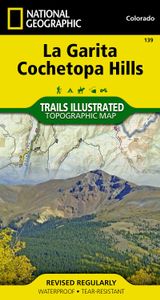 Wandelkaart - Topografische kaart 139 Trails Illustrated La Garita, Cochetopa Hills | National Geographic