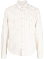 MARANT chemise en coton à manches longues - Tons neutres