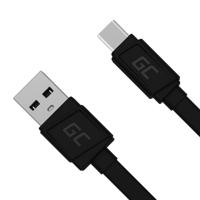 Green Cell KABGC03 USB-kabel 0,25 m USB A USB C Zwart