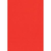 Gekleurd tekenpapier, 120 g, ft 21 x 29,7, A4, rood, pak van 500 vel