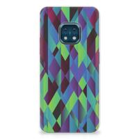 Nokia XR20 | TPU Hoesje | Abstract Green Blue