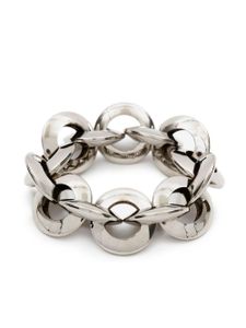 Alexander McQueen bracelet Eyelet Chain - Argent