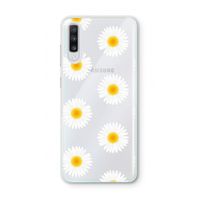 Margrietjes: Samsung Galaxy A70 Transparant Hoesje