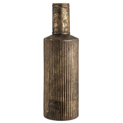 Leen Bakker - Vaas Bjorn - Goudkleur - 53xØ15,5 Cm - Metaal - Goudkleurig