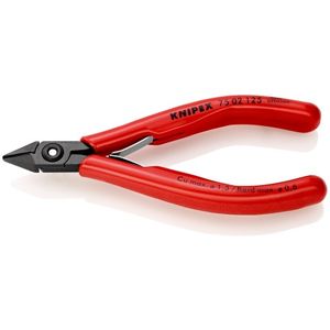 Knipex Elektronicazijsnijtang | lengte 125 mm model 0 | facet ja | 1 stuk - 75 02 125 - 75 02 125