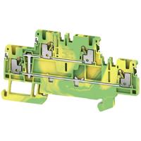 Weidmüller 2675100000 Meeretageklem Steekaansluiting Groen-geel 50 stuk(s)