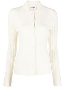 Filippa K cardigan boutonné en maille nervurée - Blanc